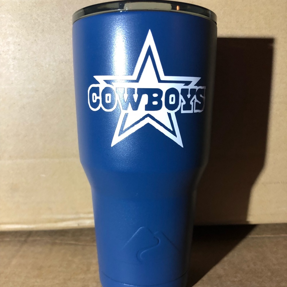 Dallas Cowboy Custom 30 OZ Handmade Tumbler